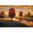 thumbnail image 2 of Williams, Gregory 32x23 Gold Ornate Wood Framed with Double Matting Museum Art Print Titled - Serene I, 2 of 4
