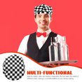 thumbnail image 3 of unbranded Sombrero De Chef Unisex De Reutilizable Para Cocina En Y Cafés, 3 of 6