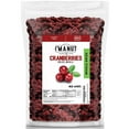 thumbnail image 1 of Dried Cranberries Original 4 Pounds,Resealable Bag, High in Antioxidant, Great for Salads, Cooking, and Mixes, 1 of 5