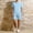 Sky Blue, variant on FRSASU Men's Two Piece Cotton Outfit Polo Style Shirt and Drawstring Shorts Set Casual Lightweight Summer Vacation Beachwear Set Yellow
