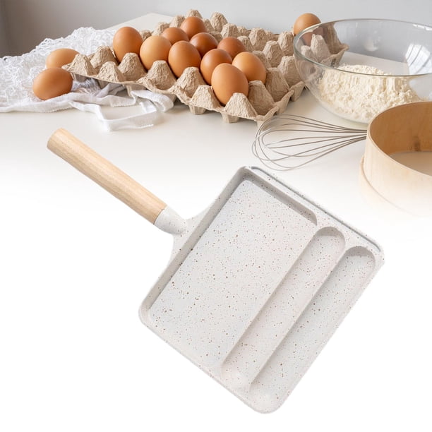 Sartén antiadherente, sartén profunda, olla de cocina, utensilios de cocina prácticos, sartén para huevos, sartén para panqueques para regalos de restaurante, reunión familiar