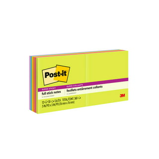 Post-it Sticky Notes Value Pack, 3 in x 3 in, Canary Yellow, 16 Pads