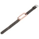 thumbnail image 1 of Correas de reloj con patrón de mezclilla Correas de muñeca retro de repuesto para Xiaomi Mi Band 6 NFC Estilo de hebillaDachshund gris Carcasa dorada, 1 of 10