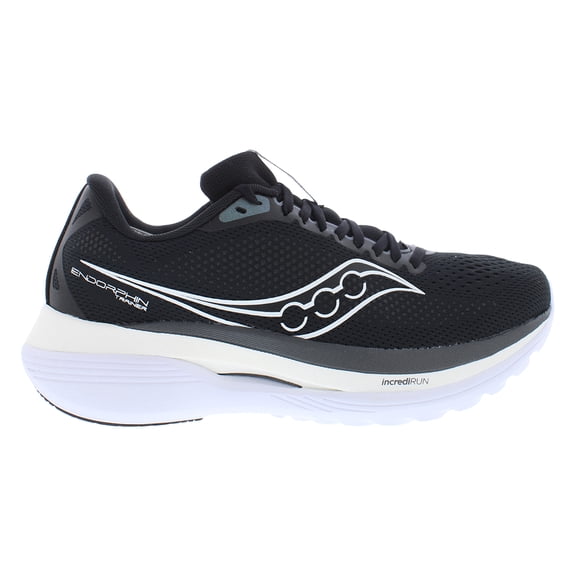 Saucony Endorphin Mens Shoes Size 8.5, Color: Black/White