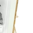 thumbnail image 5 of Home Decor Collection Sterling & Noble Home Brass Trimmed Fluted Glass Tabletop Picture Frame Fits up to a 5"x7" Photo, 5 of 11
