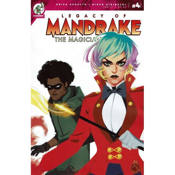 Legacy of Mandrake the Magician #4 VF ; Red 5 Comic Book