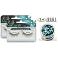 thumbnail image 2 of Ardell Professional NATURAL Lashes -2-PACK with bonus Skin/Hair Glitter - Wispies Brown (2-PACK), 2 of 2