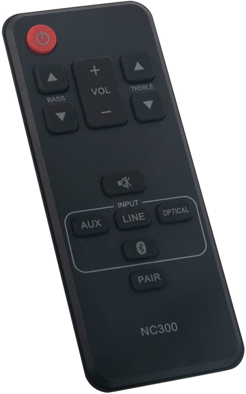 NC300UH NC300 Replace Remote Control fit for Sanyo Audio Soundbar Sound