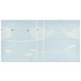 thumbnail image 2 of Minimalist Bird Pattern 12.4x10.6in PVC Round Ring Binders, 2-Pack, D-Ring 3-Hole, Metal Clip, 2 of 10