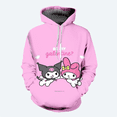 thumbnail image 5 of Sudadera con capucha de Hello Kitty para niña, estilo nuevo de otoño e invierno, con estampado 3D, para niños, moda urbana, informal, 5 of 5