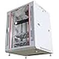 thumbnail image 3 of Network Data Cabinet - 15U Rack Mount - Wall Mount IT Rack - Locking - Server Rack - 24-Inch deep Data Rack - Gray Server Cabinet with POWERBAR/Fan/Shelf/LEVELERS/for Servers - A/V (15U 24"x24"x30"), 3 of 3