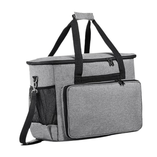 Bolsa de transporte para máquina de coser, Estuche de transporte para máquina de coser, suministros de costura, bolsa de mano ligera y práctica para