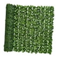 thumbnail image 3 of Almencla Artificial Hedges Fence Deck Artificial Faux Green Leaf Privacy Screen Panel A, 3 of 8