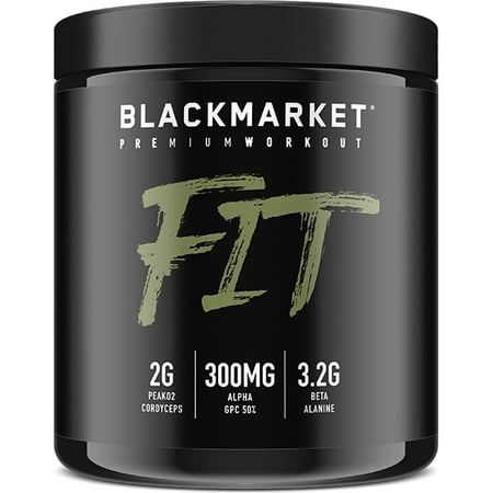 BlackMarket Labs Fit Pre-Workout (Wodermelon - 30