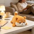 thumbnail image 7 of Realistic Shiba Inu Stuffed Animal Plush Toy, Soft Cuddly Sleep Aid Anxiety Relief Plush Doll, Warm Companion Gift for Kids and Adults Animal Lovers, 7 of 7