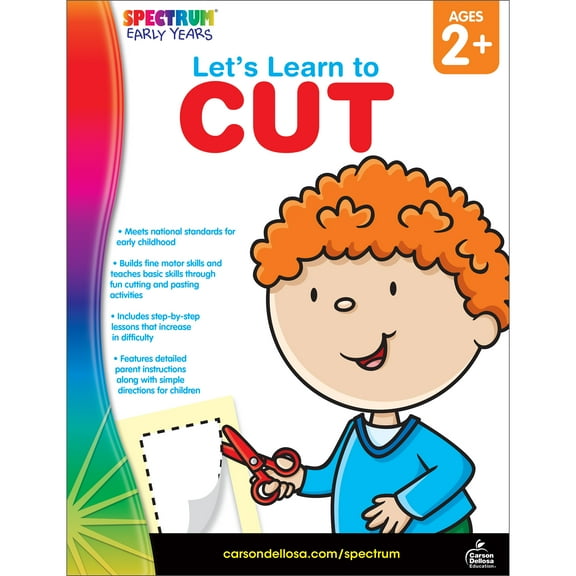 Let's Learn Let's Learn to Cut, Ages 2 - 5, (Paperback)