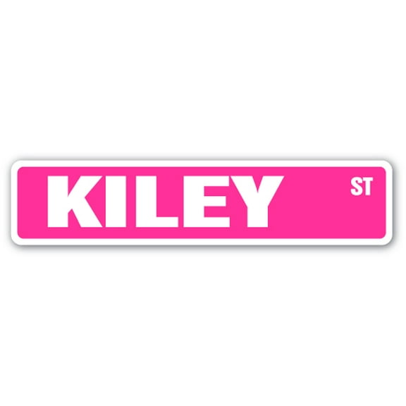 Kiley Street [3 Pack] of Vinyl Decal Stickers |for Laptop Car