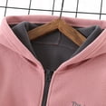thumbnail image 2 of Vedolay Jackets Boy's Jacket Fall Winter Casual Fuzzy Outwear Cozy Coat,Pink 4-5 Years, 2 of 5