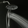 11 Inch Oval Deluxe Rainfall Shower Head with Shower Wand Combo In OilRubbed Bronze