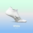 thumbnail image 2 of Feetures Elite Ultra Light Cushion Ankle Socks - Sport Sock with Targeted Compression - New White, S (3 Pair), 2 of 8