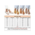thumbnail image 2 of Tenmix Women's Ladies Wedges Casual Orthopedic Sanals Toe Ring Sandals Flat Slippers Beach Shoes, 2 of 4