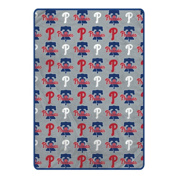 Pegasus Philadelphia Phillies 66" x 95" Oversized Logo Roll Ultra Cozy Blanket