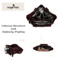 thumbnail image 2 of Angelkiss Purses Handbags for Women PU Tote Satchel Bags for Women Pockets Shoulder Bag, 2 of 5