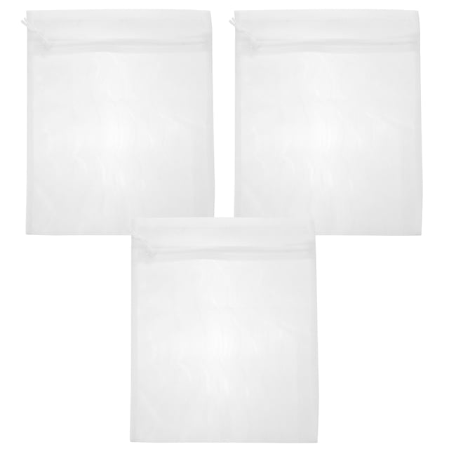 Juego de 3 bolsas grandes para ropa interior y sujetadores. Bolsas para lavar ropa.