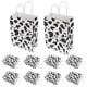 thumbnail image 4 of 12 bolsas de papel con estampado de vaca: Bolsas de regalo con asas para fiestas de cumpleaños, baby showers y celebraciones con temática campestre. Ideales para envolver dulces., 4 of 7