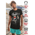 thumbnail image 2 of ShirtBANC Cantante Muerto Mens Mariachi Skeleton Day Of The Dead Shirt Music Tee, 2 of 5