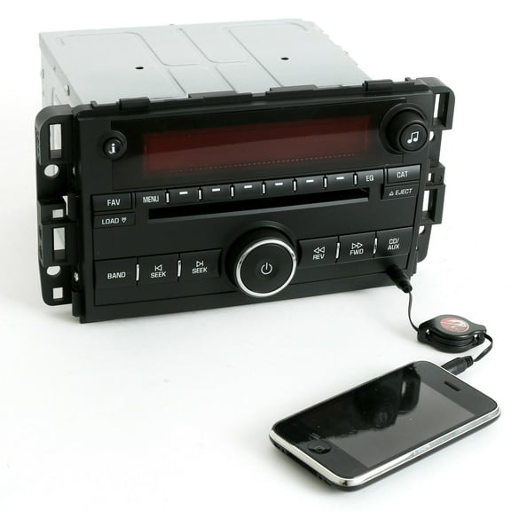 Restored Saturn Fujitsu Ten Radio AM FM 6 Disc CD Player w Aux Input 25868000 Unlocked (Refurbished)