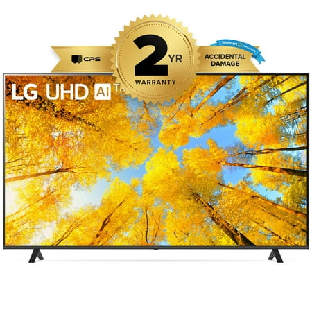 LG 75" LED 4K UHD Smart webOS TV UQ7590PUB series with AI Processor & Smart Brightness + 2 YR Accidental Warranty