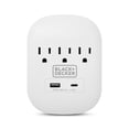 thumbnail image 1 of Multicontacto BLACK+DECKER con salida USB A y salida USB C, 1 of 8