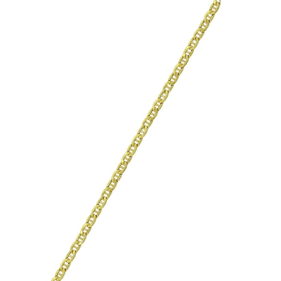 Brilliance Fine Jewelry 10K Yellow Gold Mariner Chain Necklace, 20"