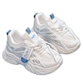 thumbnail image 3 of Zshosam Toddler Girl Sneakers with Flexible Sole Baby Shoes Boy Girl Walking Slip On Sneakers Infant Walker Shoes Size 11.5,(Blue Little Kids 11.5), 3 of 9
