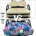thumbnail image 5 of HUIACONG Sea Turtle Golf Cart Covers Seat Easy to Install Non-Slip Golf Cart Covers Seat Club Car Portable Comfortable Fit Most Cars EZGO Yamaha Club Car, 5 of 7