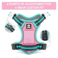 thumbnail image 5 of NOYAFA Dog Harness and Leash Set with Dog Rope Toy,Escape Proof No Pull Dog Vest Harness with Handle,Reflective Adjustable Soft Padded Pet Harness for Small to Large Dogs(Pink,S), 5 of 13