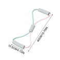 thumbnail image 3 of Yaoyar Resistance Bands, Figure 8 Exercise Bands for Women Men, 8 Shaped Resistance Bands for Arms, Chest Expander, Yoga Gym Fitness Pulling Rope 8 Word Elastic for Exercise Muscle Training Tubing, 3 of 7