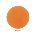 thumbnail image 2 of Unique Bargains 1 Pc Round Fingers Hand Grip Strengthener for Home Orange Sponge, 2 of 5