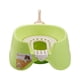 thumbnail image 3 of Recipiente para arena para gatos Caja de arena para gatos Orinal para gatitos Inodoro para cama Bandeja de arena para mascotas con parte abierta Verde, 3 of 8