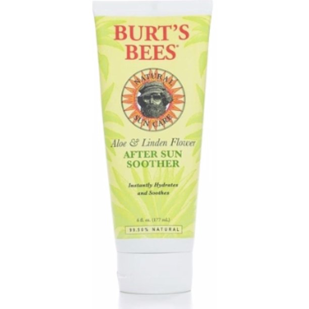 Burt's Bees Aloe & Linden Flower After Sun Soother 6 oz (Pack of 2
