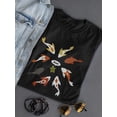 thumbnail image 3 of Carp Pond Koi Fish T-Shirt Women -Image by Shutterstock, Female Medium, 3 of 4