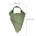 thumbnail image 4 of Unique Bargains 1 Pc Fashion Solid Headwrap for Women Green, 4 of 6