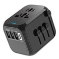 thumbnail image 2 of Adaptador de enchufe de viaje universal 3USB Tipo C Socket Power Cargador de pared mundial Hugtrwg Para estrenar, 2 of 7