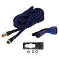 thumbnail image 3 of Kit de manguera de agua telescópica de 3/4 in Rociador de riego de alta presión para lavar el jardín del automóvil Tubo de agua telescópico de 100 pies, 3 of 10