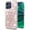 Heart Pink, variant on For Motorola Moto G Stylus 5G 2025 Sparkly 3D Design Diamond Shockproof Protective Bling Glitter Rhinestone Hybrid Skin PC & TPU Cover, XPM Phone Case [Herringbone Black]