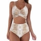 thumbnail image 1 of Conjuntos de bikinis para mujer con estilo Conjunto de bikini estampado sin mangas Traje de baño Push-Up Traje de baño acolchado Traje de baño Ropa de playa OAVQHLG3B Store lin121212, 1 of 3