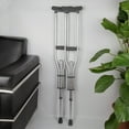 thumbnail image 6 of Equate 3-in-1 Universal Crutches, Thick Underarm Pads, Height Adjustable for Youths to Adults, 300lb. Weight Capacity, 6 of 6