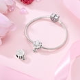 thumbnail image 6 of MULA Original Mother's Day Gift 925 Sterling Silver DIY Charm AAA CZ fit Charm Bracelet for Women Jewelry, 6 of 6