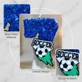 thumbnail image 5 of Soccer Themed Birthday Candle, Cartoon Number Design with Soccer Ball Accents, for Kids Soccer Party, Birthday Cake Decoration, Sports Fan Celebration, 5 of 7